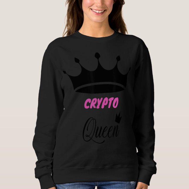 Moletom Mulheres Cripto Investidor (Frente)