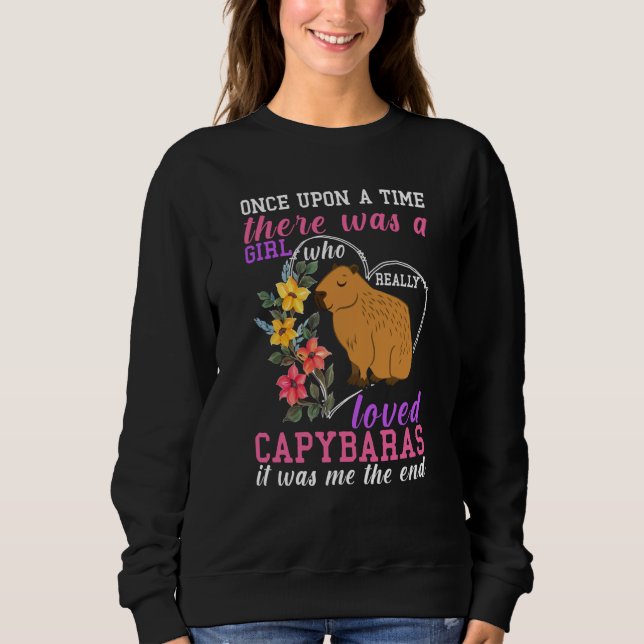 Moletom Mulheres de Capivara Amam Capivara (Frente)