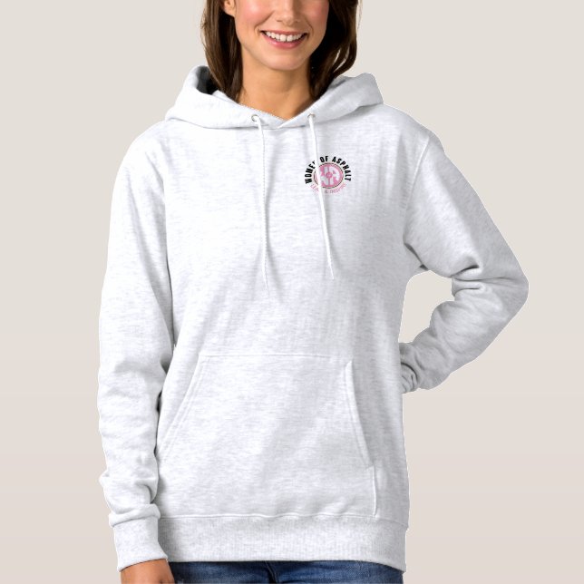Moletom Mulheres de Hoodie de Asfalto (Frente)