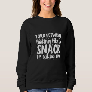 Moletom Mulheres Divididas Entre Parecer Um Lanche E Comer