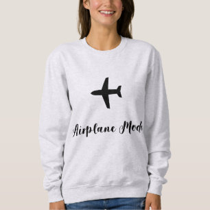Moletom Mulheres do modo do avião