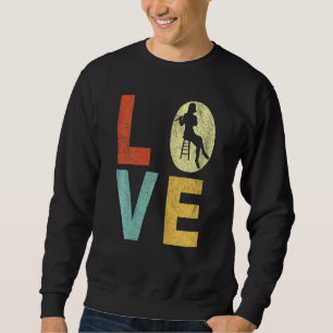 Moletom Mulheres Engraçadas Leitor De Flute Love Flutist R