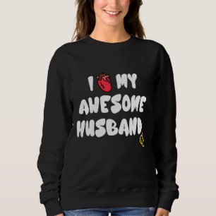 Moletom Mulheres Eu Amo Minha Incrível Relação De Marido