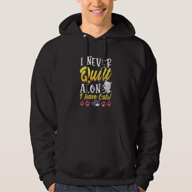 Moletom Mulheres Eu Nunca Quilte Sozinha Eu Tenho Costurei (Frente)