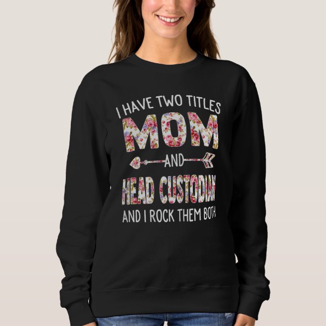 Moletom Mulheres Eu Tenho Dois Títulos Mãe e Guardiã Mata (Frente)