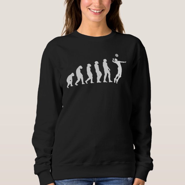 Moletom Mulheres Evoluem Voleibol (Frente)