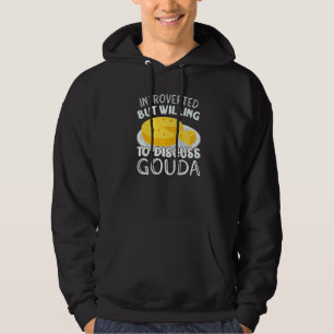 Moletom Mulheres fofas introvertidas Queijo Gouda Fabrican
