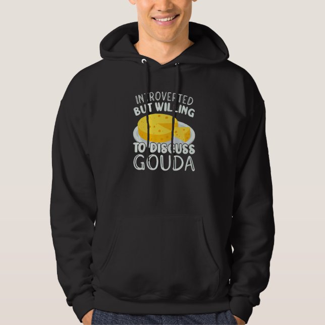 Moletom Mulheres fofas introvertidas Queijo Gouda Fabrican (Frente)