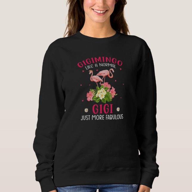 Moletom Mulheres Gigimingo Como Gigi Normal Apenas Mais Fa (Frente)