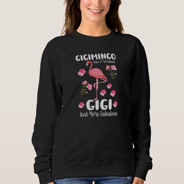 Moletom Mulheres Gigimingo Como um Gigi Normal Só que Mais (Frente)