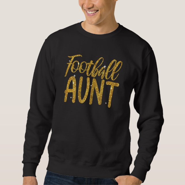 Moletom Mulheres Gráficas De Futebol E Tia De Futebol (Frente)