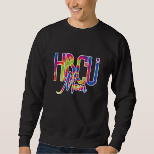 Moletom Mulheres HBCU Mãe Tie Dye Histórica Universidade N