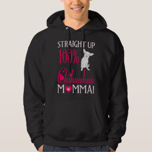 Moletom Mulheres Heteros 100% Chihuahua Momma T