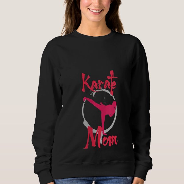 Moletom Mulheres Mãe Karate (Frente)