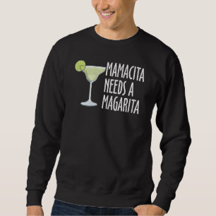 Moletom Mulheres Mamacita Margarita Gráfico Para Mães Mãe