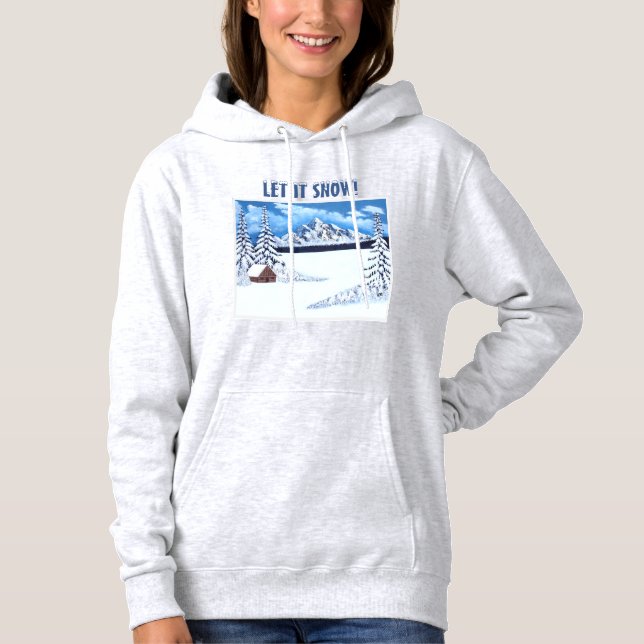 Moletom Mulheres Maravilhosas do Inverno (Frente)