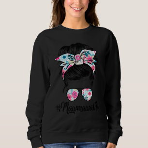 Moletom Mulheres Mawmaw Vida Cabelo Mensageiro Freado Torr