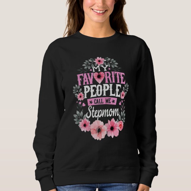 Moletom Mulheres Minhas Pessoas Favoritas Me Chamam De Mãe (Frente)