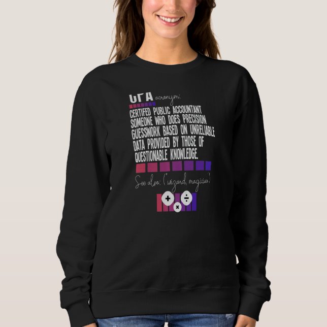 Moletom Mulheres Mulheres Contabilistas Contabilidade Lega (Frente)
