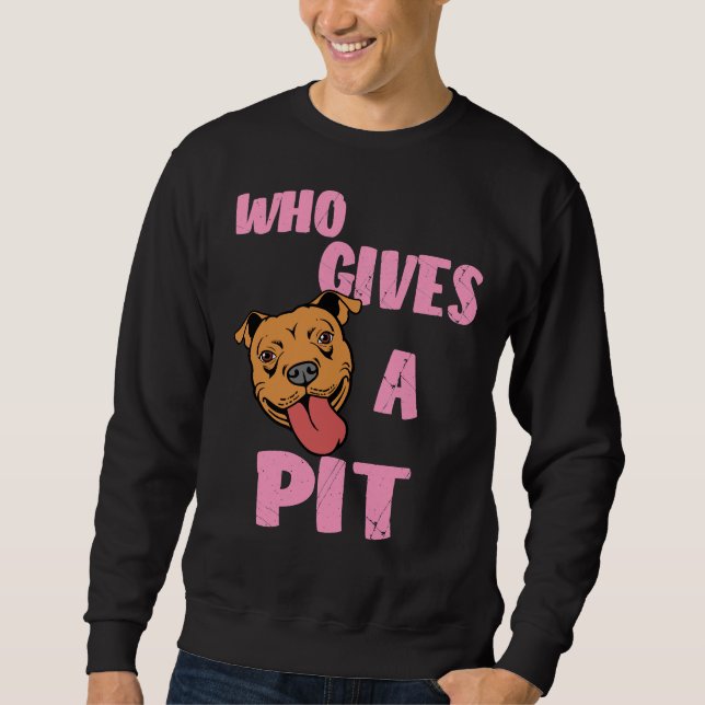 Moletom Mulheres Pitbull Pit Touro Que Dá Uma Pit Prin (Frente)