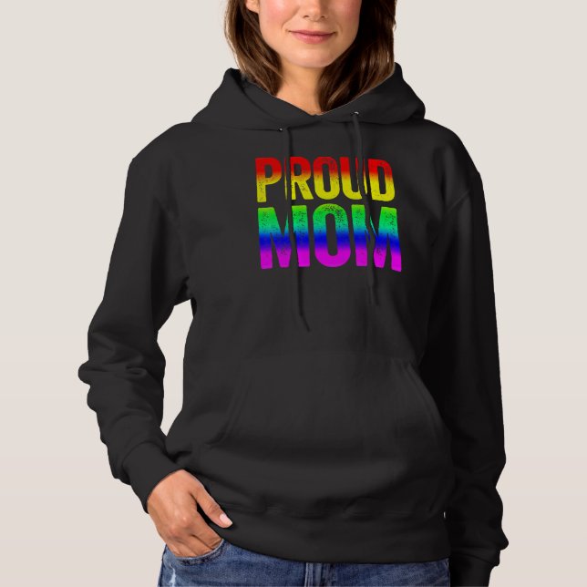 Moletom Mulheres Rainhas Orgulham Mãe Orgulho Lgbtq Lésbic (Frente)