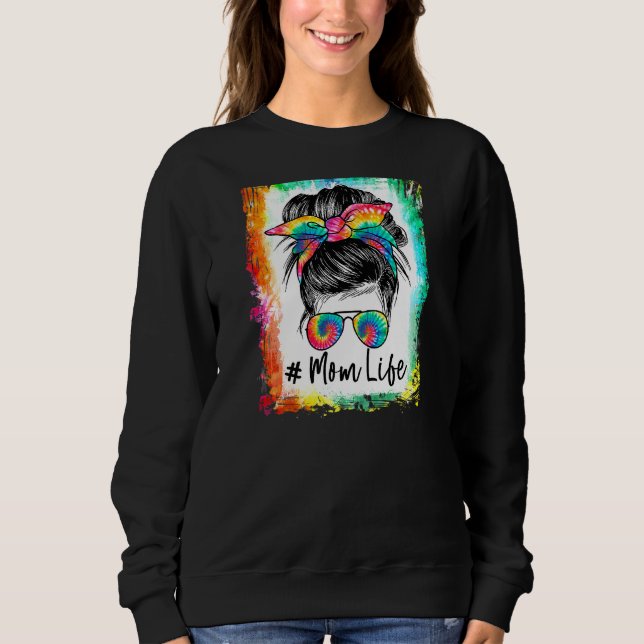 Moletom Mulheres Sangrando Mamãe A Vida Má Cabelo Chuva Óc (Frente)
