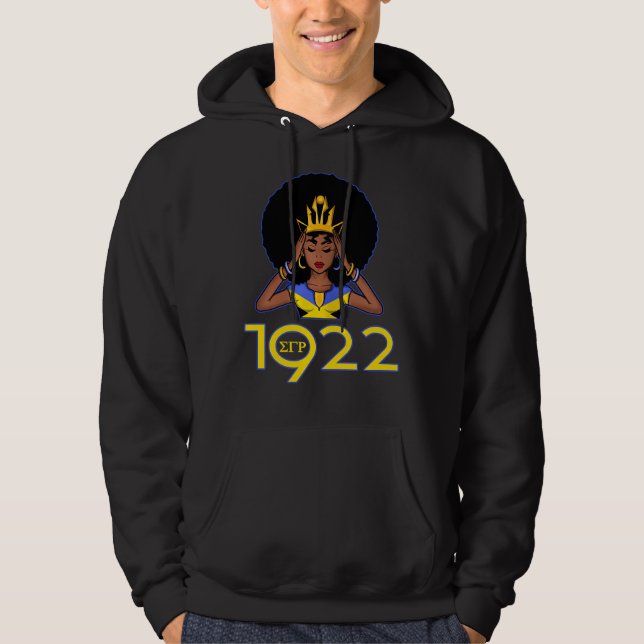 Moletom Mulheres Sgrho Sigma 1922 Legal Black Girl Gamma R (Frente)