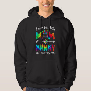 Moletom Mulheres Tenho Dois Títulos Mãe E Babá Dia Das Mãe
