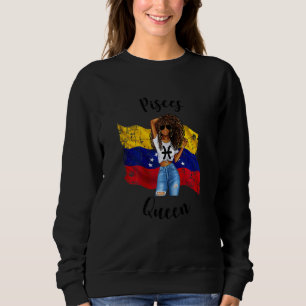 Moletom Mulheres Venezuelanas Peixes Rainha Afro Africana 