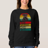 Mulheres Vintage Melhor Pai Schnauzer Nunca Pai