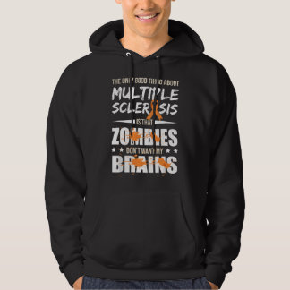 Moletom Multiple Sclerosis Awareness MS Survivor Zombies W