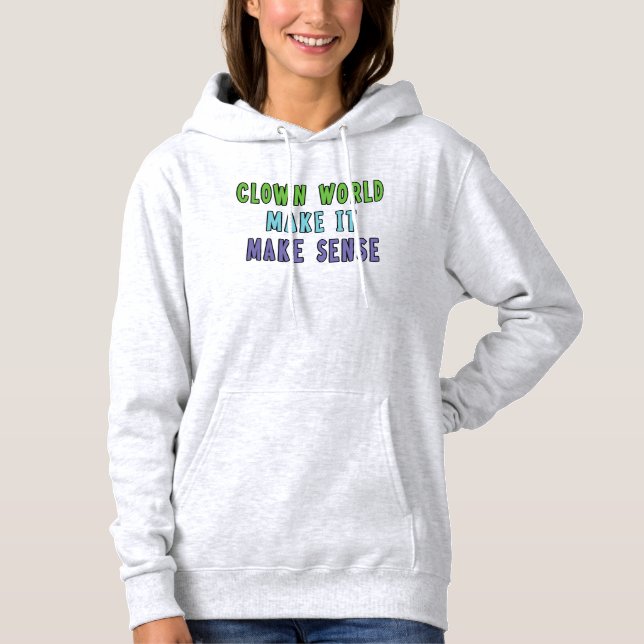 Moletom Mundo de Palhaços (Frente)