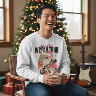 Moletom Mundo de Papai Noel Tour Música de Natal Fria Guit