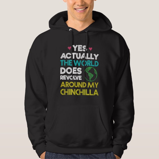 Moletom Mundo Revolta Minha Chinchilla (Frente)