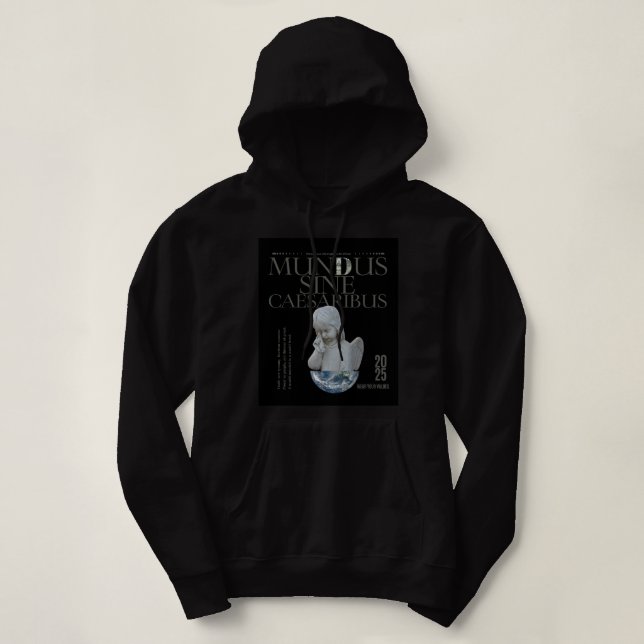 Moletom Mundus Sine Caesaribus Hoodie | Arte Única (Frente do Design)