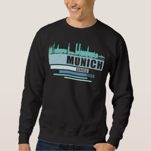 Moletom Munique Bavaria Alemanha Souvenir - Skyline Muniqu