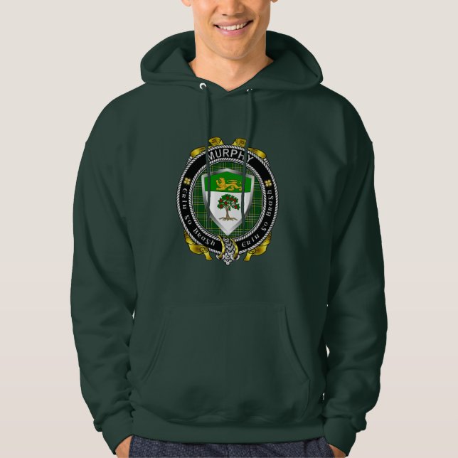 Moletom Murphy Irish Shield Hoodie (Frente)