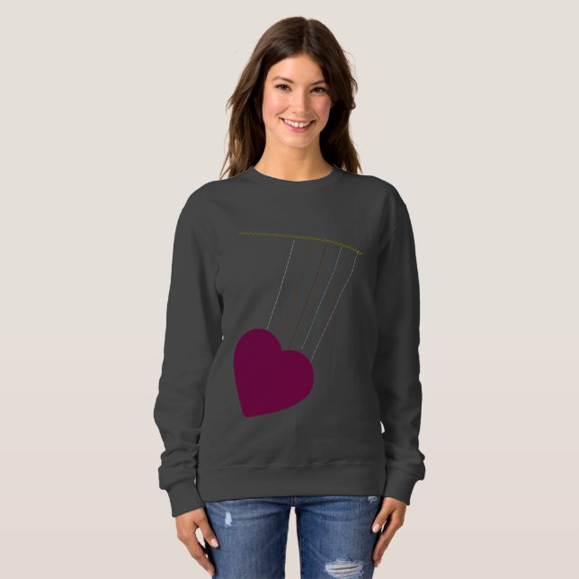 Moletom Murugi Visto Camisola Tethered Heart Women's (Frente Completa)