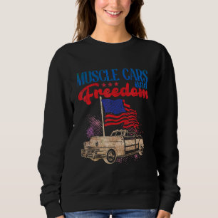 Moletom Muscle Cars Freedom American Car Entusiasta 4 de j