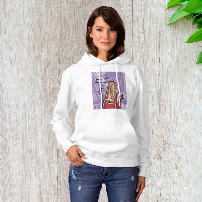 Moletom Music Jukebox Womens Hoodie (Criador carregado)