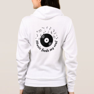 Moletom Música alimenta minha alma, álbum Hoodie