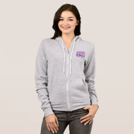 Moletom Música Conecta Pessoas | Cheio feminino Hoodie