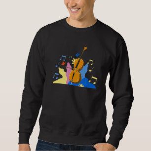 Moletom Música Musical Humor Cellist Player Cel