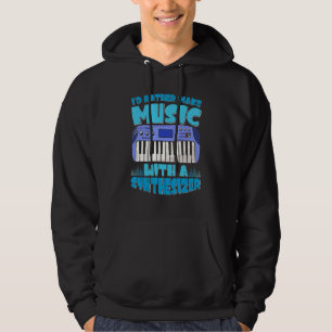 Moletom Música Músico Eletrônico Coração Sintetizador