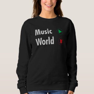 Moletom Música No Mundo Para Músicos Djs