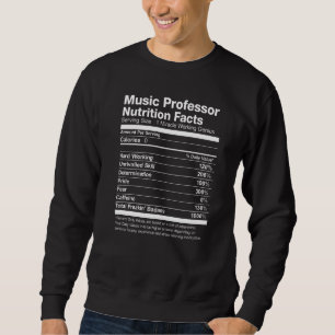 Moletom Música Professor Nutrição Fala Engraçado
