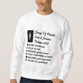 Moletom Músicas De Saúde, Amor E Sucesso 2025