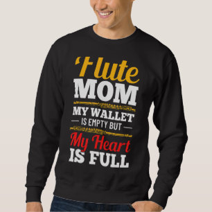 Moletom Músico Clássico Mãe Flutuando Instrumentalista Flu