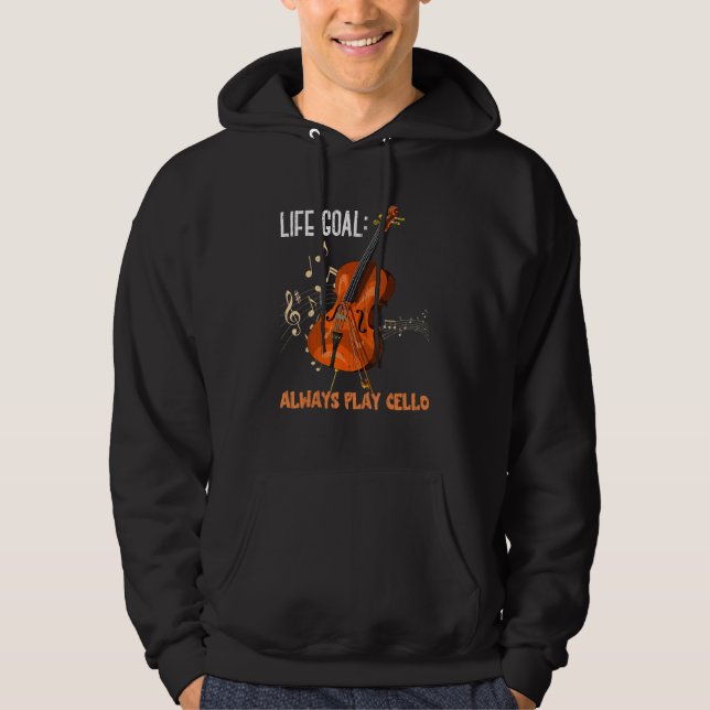 Moletom Músico de Violoncelo Orquestra Violoncelista  Viol (Frente)