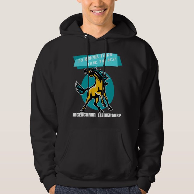 Moletom Mustangs Elementares Mceachron Para Saber Fazer Pa (Frente)